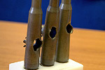 Who's round is it? :: During the recording, there were two rifles, in .50 and 12.7mm DMS calibres.