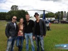 Defqon.1 2012 - Left to right: NC Arjan, winner Daisy, Project Lead Joris and NC Bas